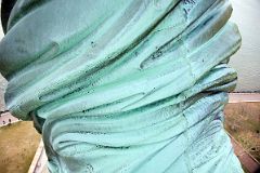 05-20 Folds Of The Statues Robe From The Crown Inside The Statue Of Liberty